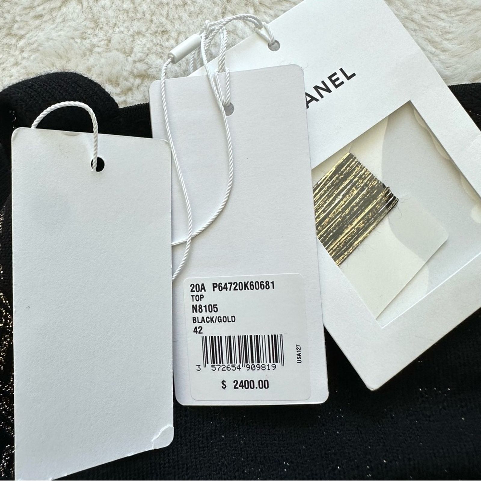 Chanel NWT! CHANEL women tweed tank top size 42FR or M Retail 2400$ Size M / US 6-8 / IT 42-44 - 12 Thumbnail
