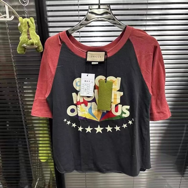 Gucci Gucci Destroyed Logo Patch Short Sleeve Shirt - dmc Size US XS / EU 42 / 0 - 1 Thumbnail