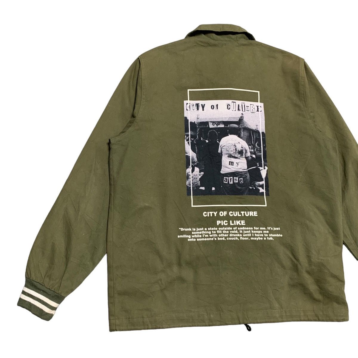 Japanese Brand Reborn & Audi city Of Culture Punk Jacket Size US L / EU 52-54 / 3 - 2 Thumbnail