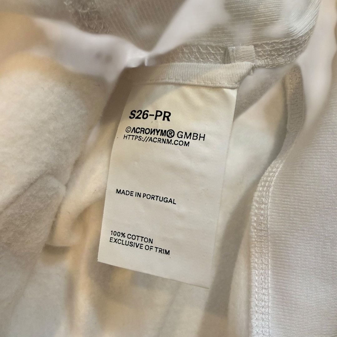 Acronym Acronym S26-PR Layered Cotton Hoodie Size US M / EU 48-50 / 2 - 4 Thumbnail