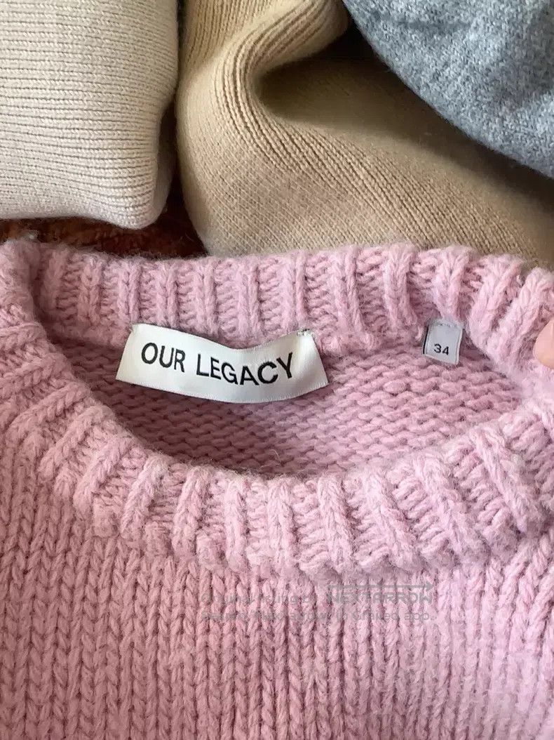 Our Legacy Our Legacy Pink Cherry Round Neck Knit Sweater Size XXS / US 00 / IT 34 - 5 Thumbnail