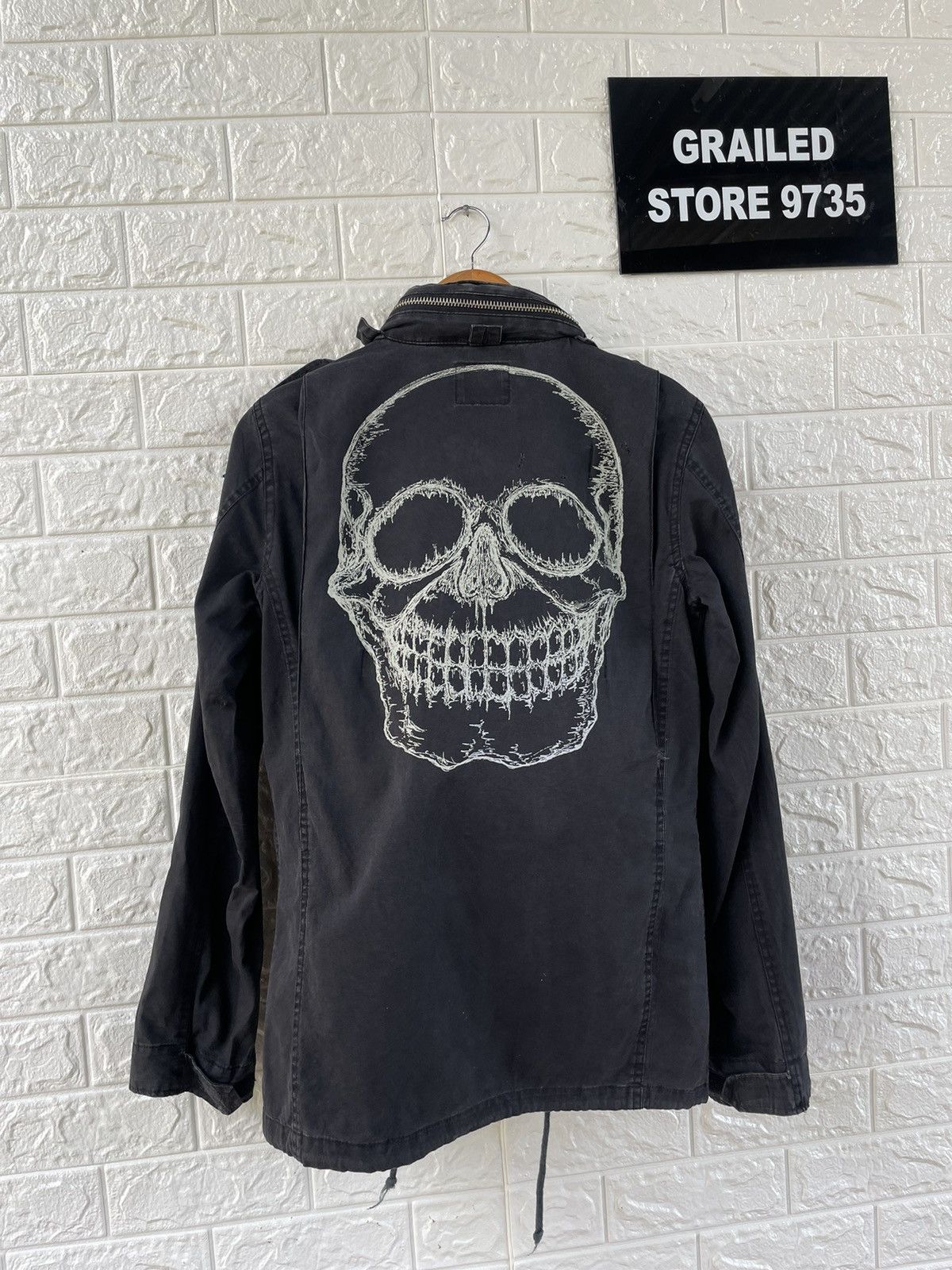 Japanese Brand Vintage Distress Punk Jacket Design Size US S / EU 44-46 / 1 - 2 Thumbnail