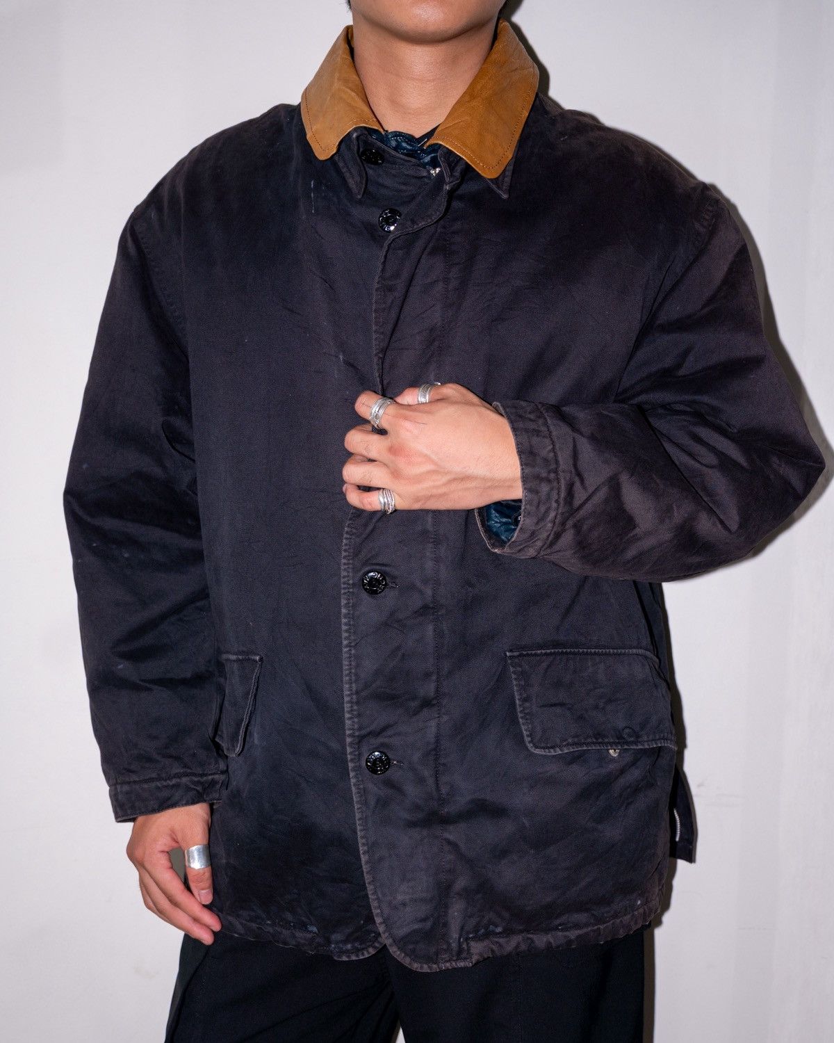 Boneville Boneville 80’s navy active hunter jacket Size US M / EU 48-50 / 2 - 4 Thumbnail