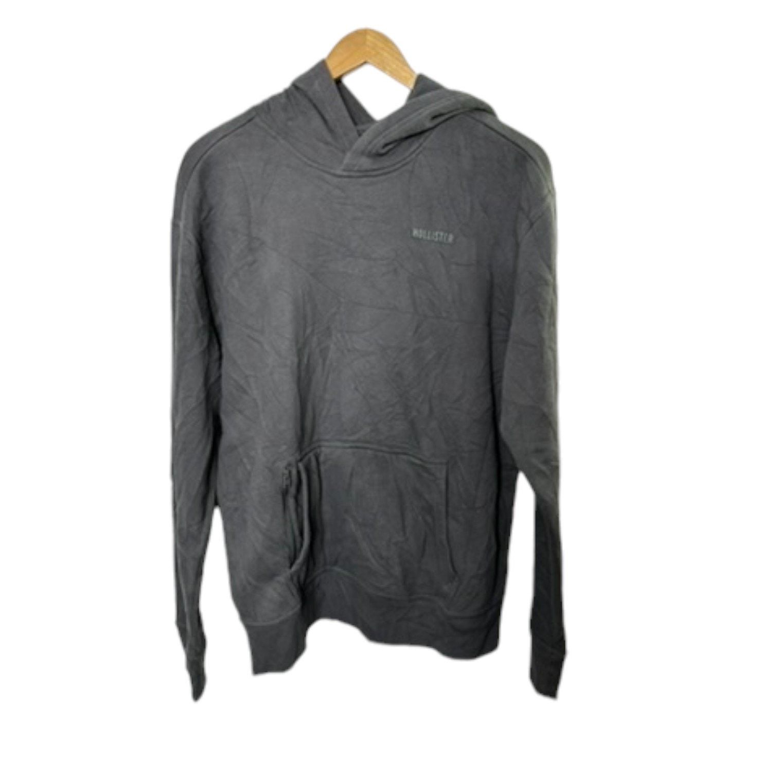 Hollister Hollister Relaxed Fit Blue Hooded Sweatshirt Hoodie Men's M Size US M / EU 48-50 / 2 - 1 Thumbnail