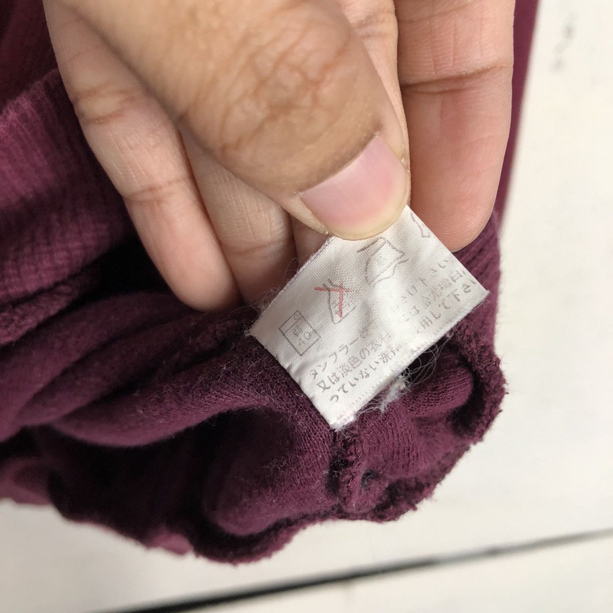 Japanese Brand Vintage College Collar Sweatshirt Unknown Brand IsseyMiyake Size US M / EU 48-50 / 2 - 16 Thumbnail