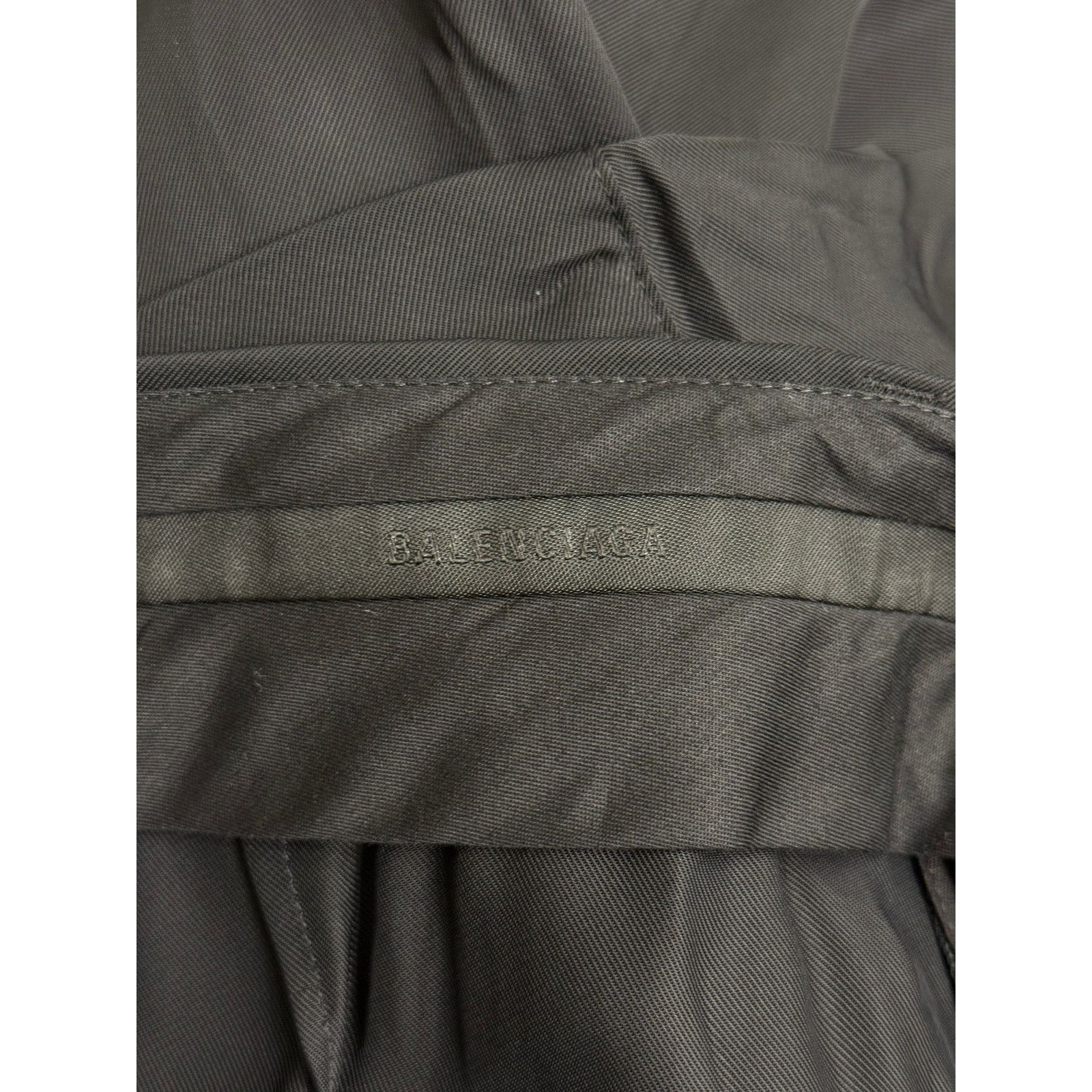 Balenciaga S/S2023 Balenciaga knot-front hybrid shirt wide leg pants Size US 26 / EU 42 - 6 Thumbnail