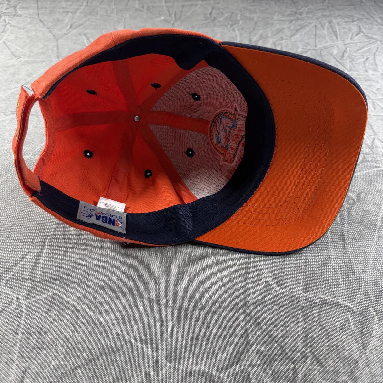 NBA NBA Hat Orange Golden State Warriors Vintage Size ONE SIZE - 5 Thumbnail