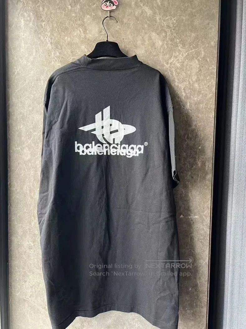 Balenciaga Balenciaga Phantom Overlap Short Sleeve. Size US S / EU 44-46 / 1 - 2 Thumbnail