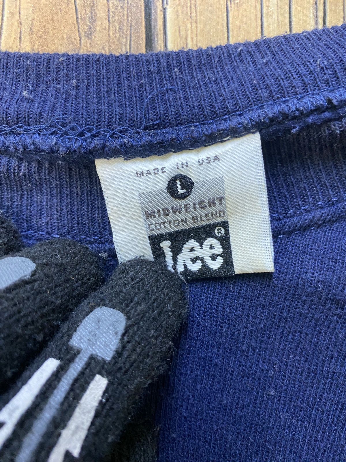 Lee × Vintage Vintage lee crewneck sweatshirt Size US L / EU 52-54 / 3 - 6 Thumbnail