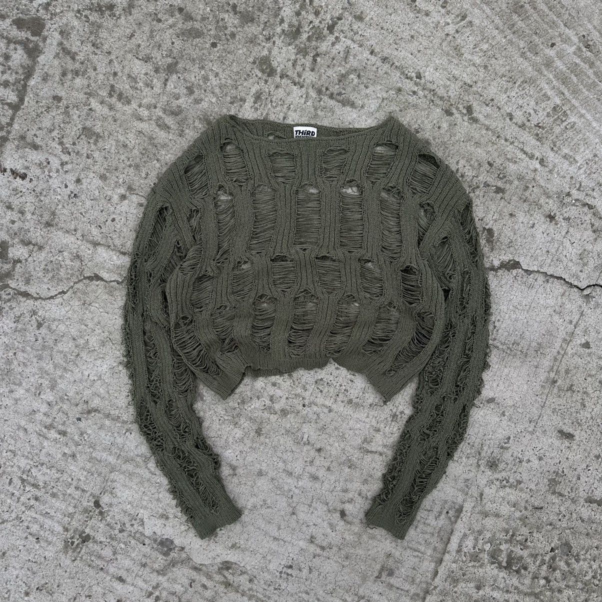 POST ARCHIVE FACTION (PAF) Vintage Women’s Knit Sweater Third Identity Size M Grunge Size M / US 6-8 / IT 42-44 - 1 Thumbnail