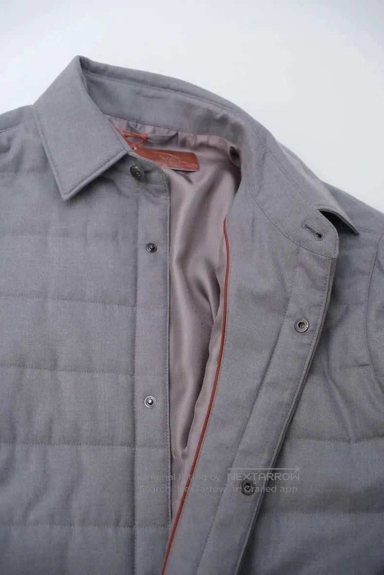 Other LORO PIANA Gok Series 12 micron coat-thin cotton jacket Size US L / EU 52-54 / 3 - 3 Thumbnail