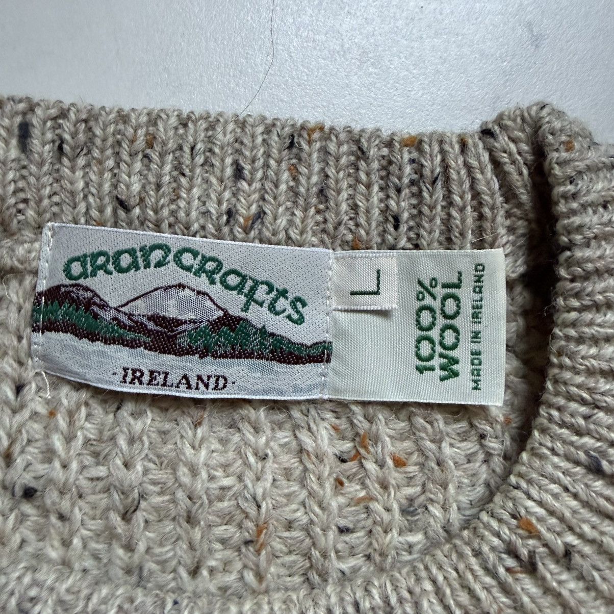 Aran Crafts Aran Crafts Ireland Wool Knitted Sweater Size US L / EU 52-54 / 3 - 4 Thumbnail