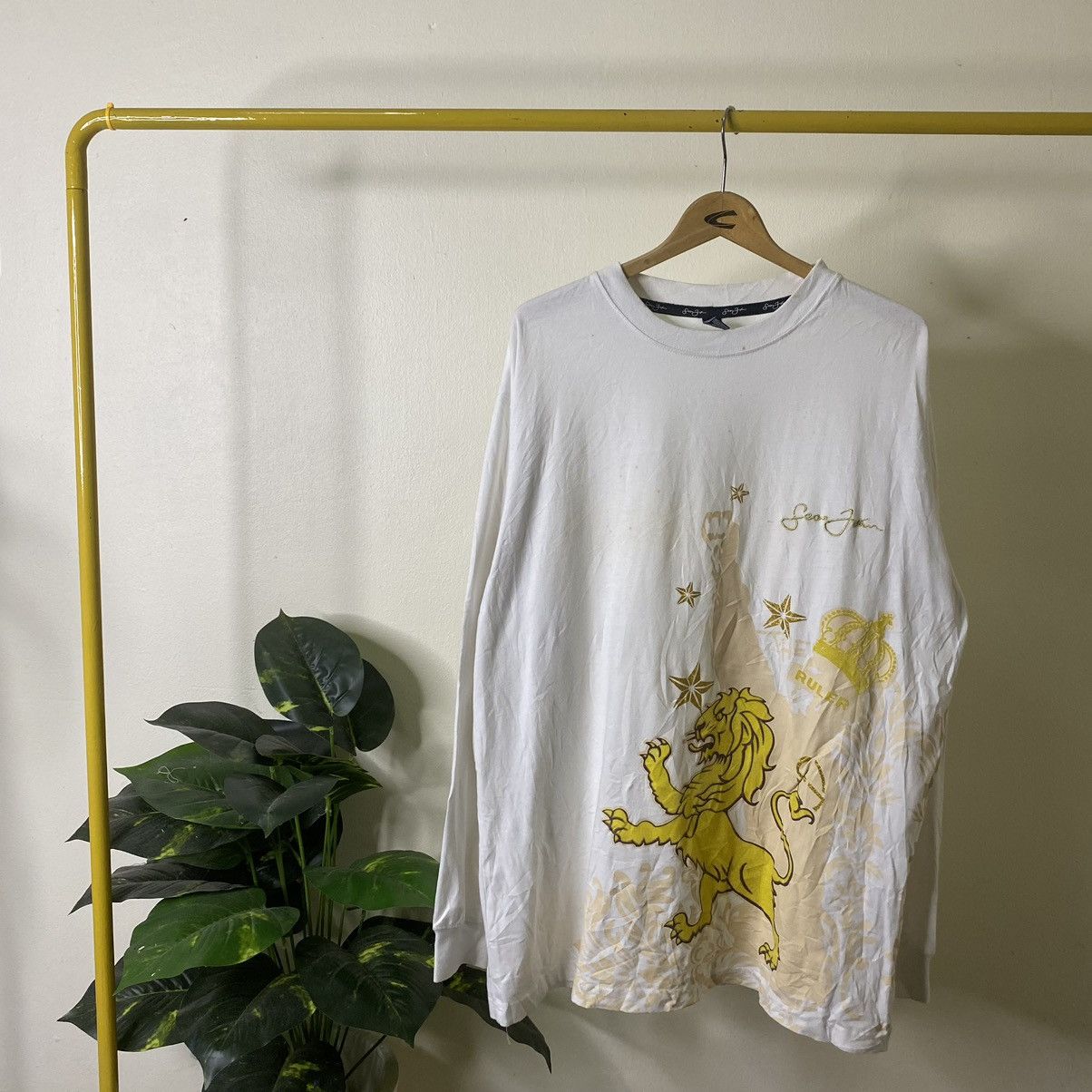 Sean John Vintage Y2K Sean John Nice Design LS Tee Size US XL / EU 56 / 4 - 1 Thumbnail