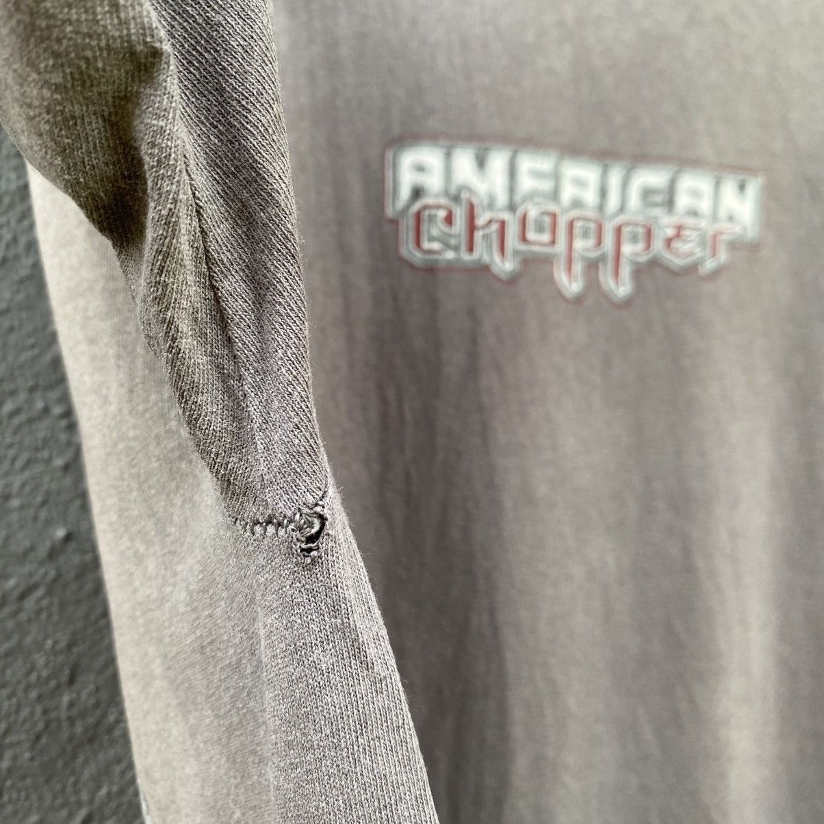 Vintage Thrashed Faded Vintage American Chopper Tee Size US XL / EU 56 / 4 - 9 Thumbnail