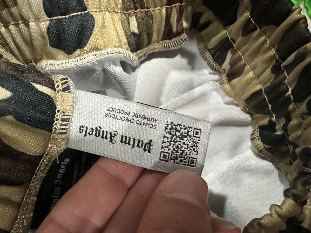 Palm Angels PALM ANGELS CAMO SIDE STRIPE TRACK PANTS Size US 34 / EU 50 - 4 Thumbnail