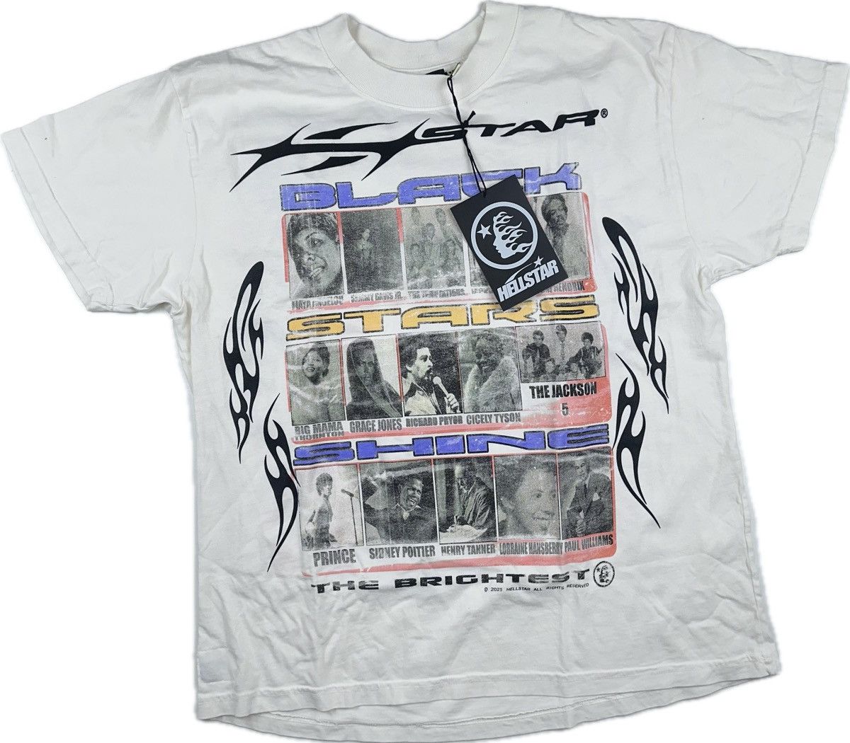 HELLSTAR Hellstar Black Stars T-shirt Size US M / EU 48-50 / 2 - 1 Thumbnail