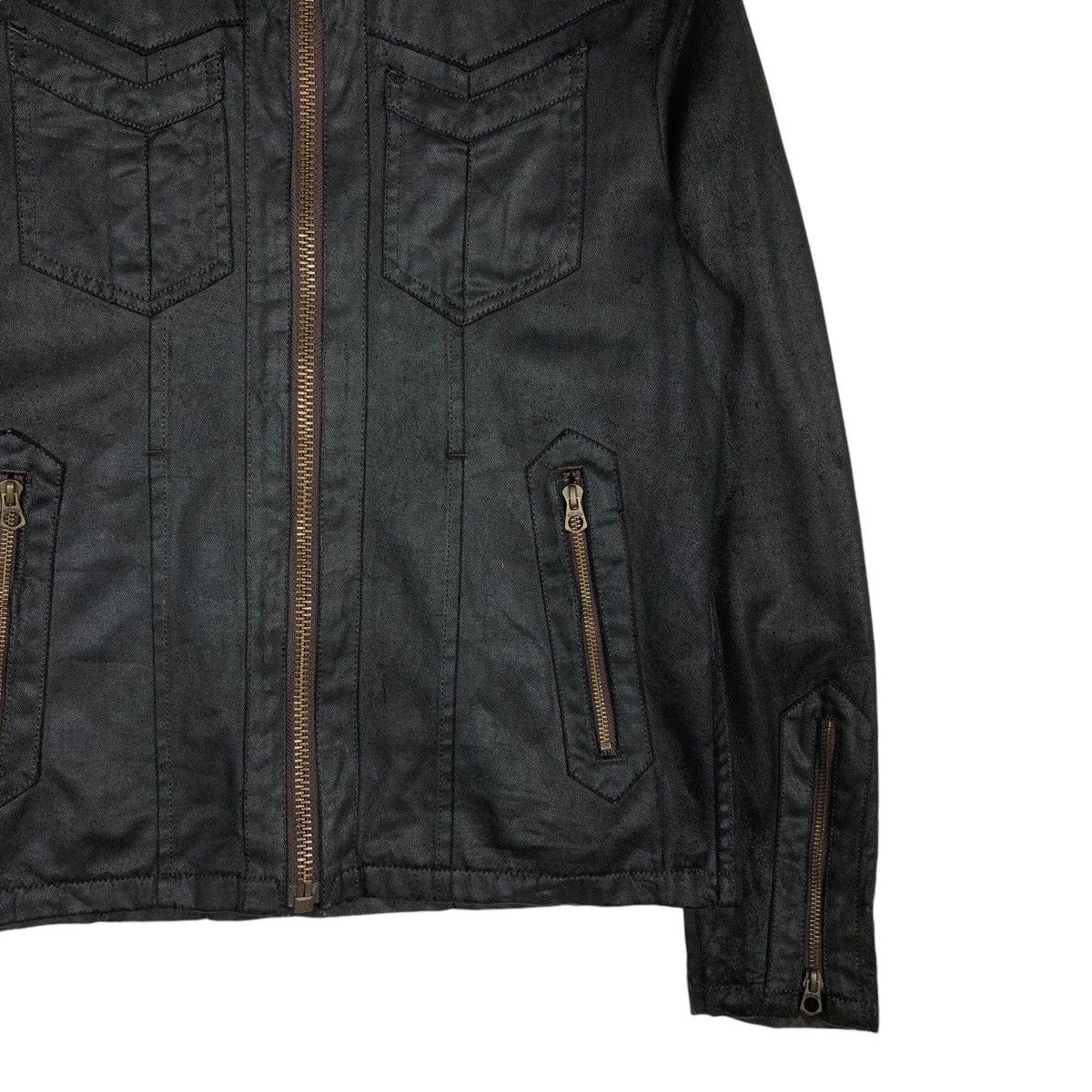 Japanese Brand 📌Vintage Trucker Biker Jacket Men Bigi Japan Issey Miyake Size US M / EU 48-50 / 2 - 6 Thumbnail