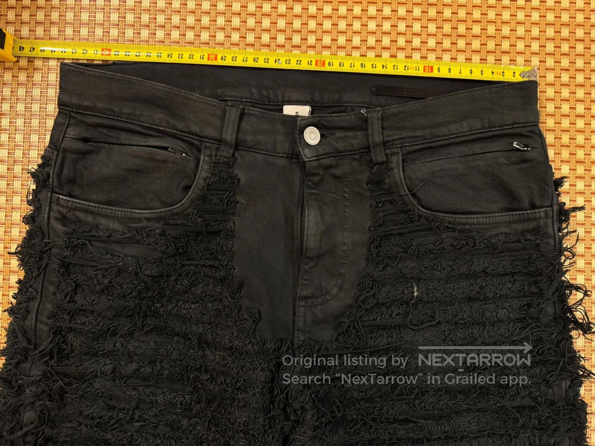 Alyx Alyx x Blackmeans Distressed Jeans. Size US 32 / EU 48 - 3 Thumbnail