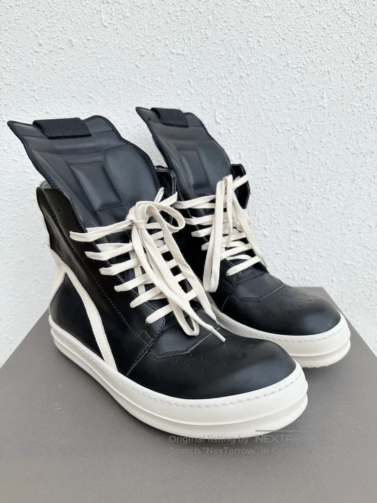 Rick Owens Rick Owens Classic Inverted Triangle Leather. Size US 7 / EU 40 - 1 Thumbnail