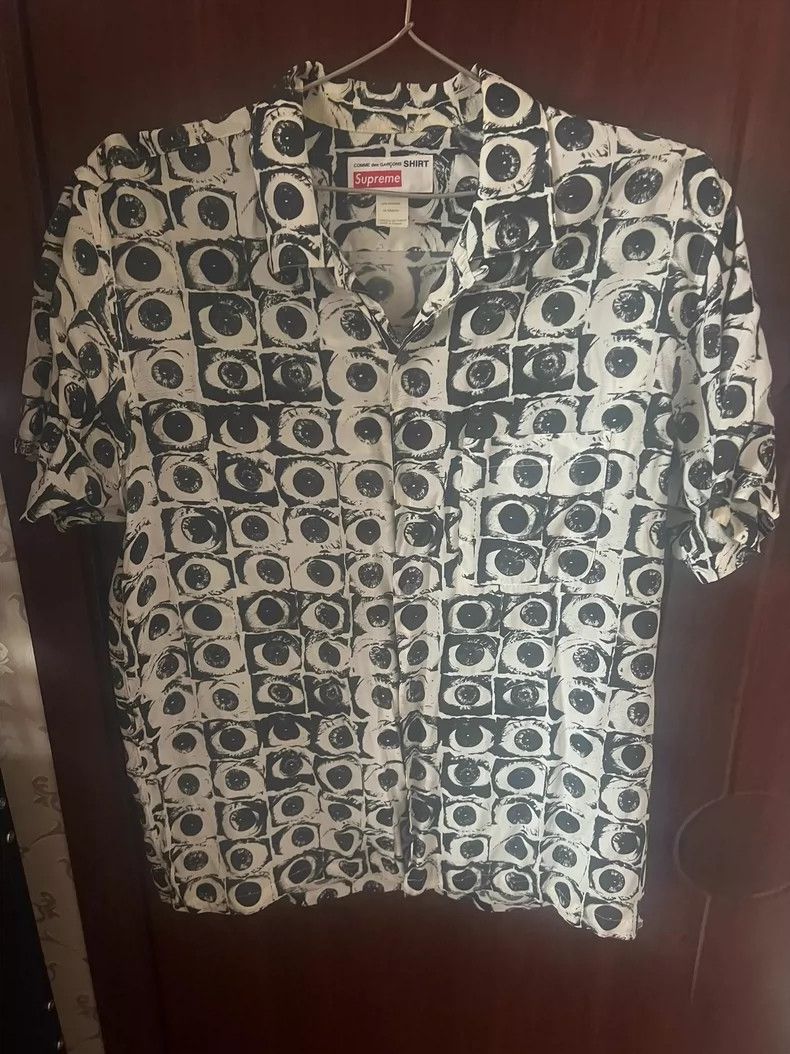 Comme des Garcons Comme Des Garcons Supreme CDG eyeball shirt Size L / US 10 / IT 46 - 1 Thumbnail