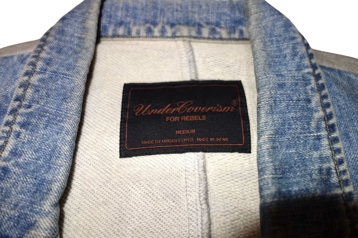Undercover Undercover Underman Hybrid Denim Jacket Size US M / EU 48-50 / 2 - 3 Thumbnail