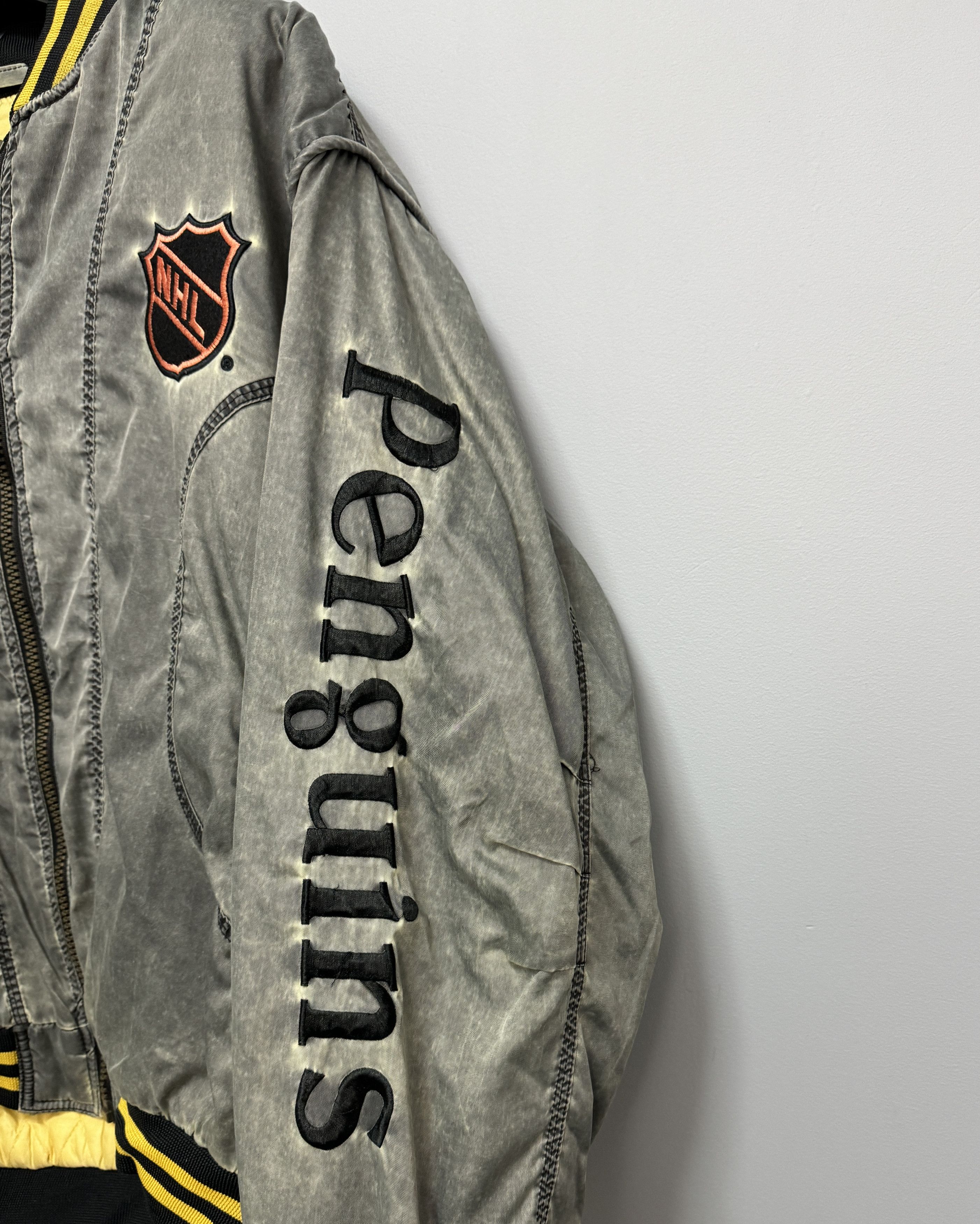 NFL Campri NHL Pittsburgh Penguins Bomber Jacket Big Logo Size L Size US L / EU 52-54 / 3 - 5 Thumbnail
