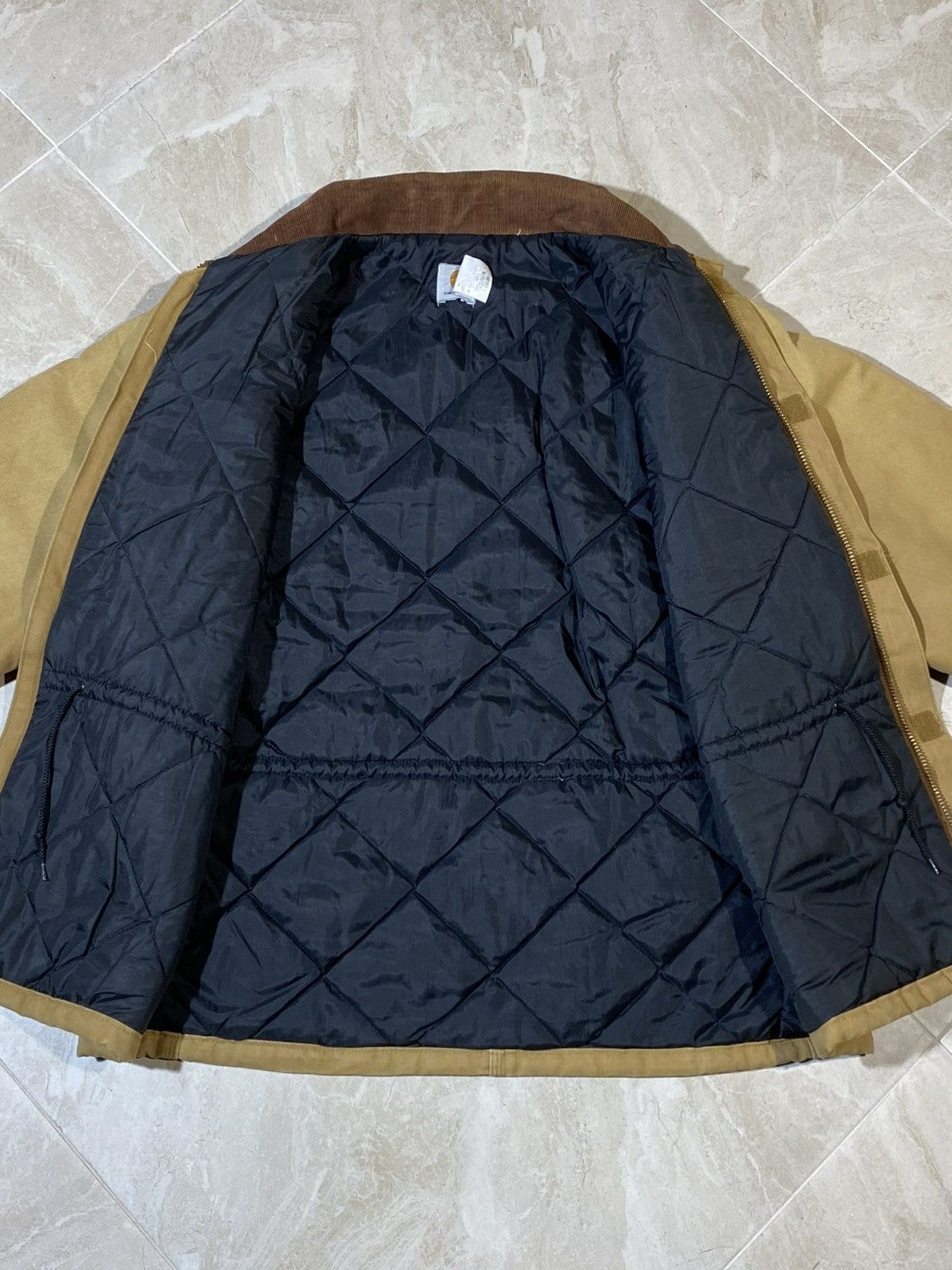 Carhartt 🔥 CARHARTT CANVAS WORK JACKET Y2K DETROIT VIBES USA MADE Size US M / EU 48-50 / 2 - 20 Thumbnail