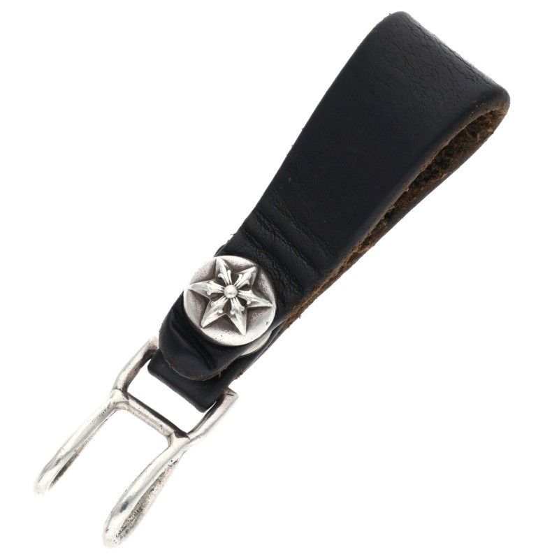 Chrome Hearts CHROME HEARTS STAR LEATHER BELT LOOP | Grailed