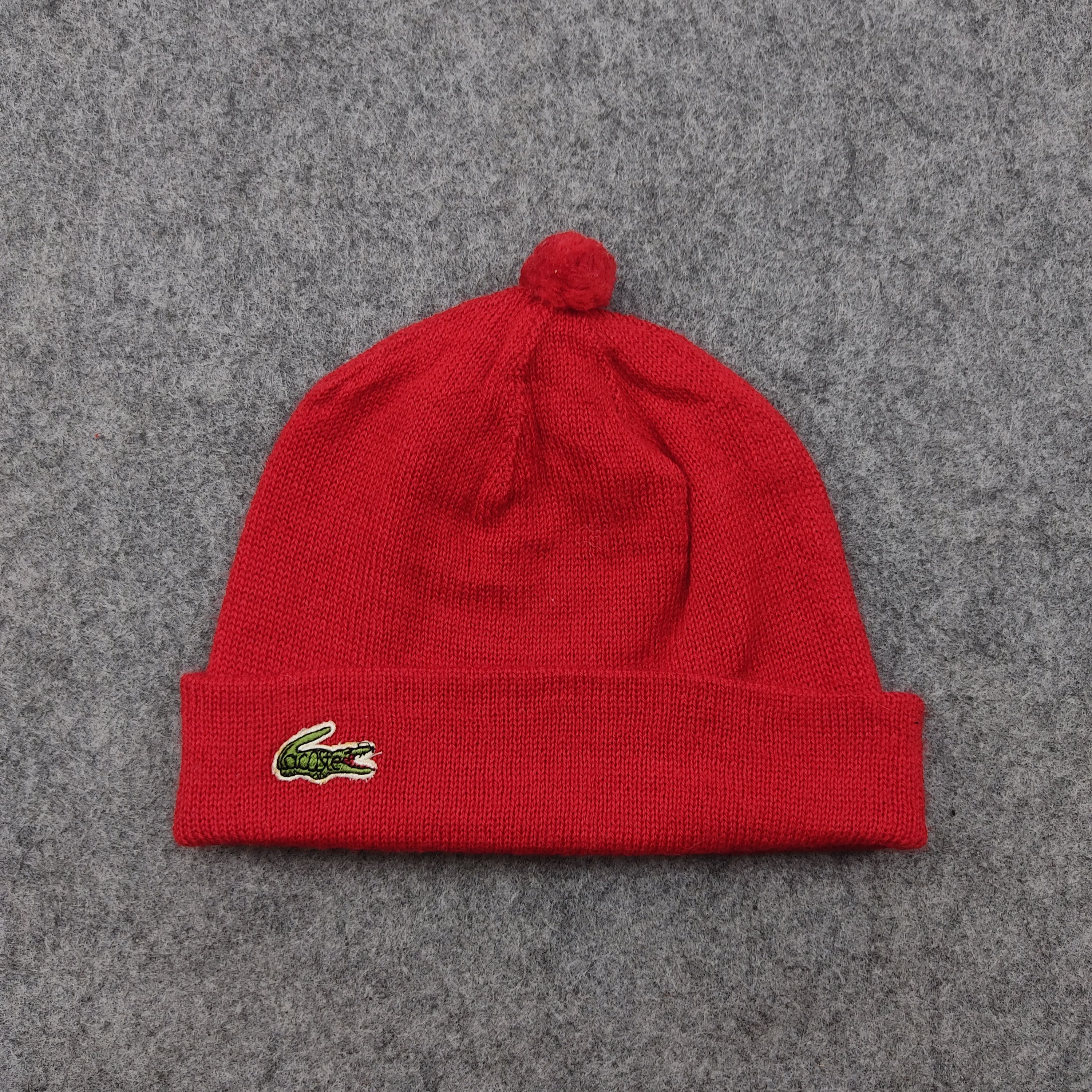 Lacoste Vintage Lacoste Beanie / Snow Hat / Snow Cap Size ONE SIZE - 1 Thumbnail