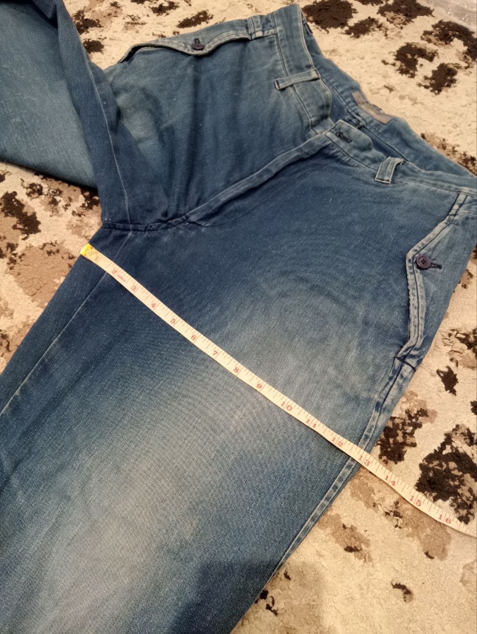 Issey Miyake VINTAGE ISSEY MIYAKE MEN PANTS - SIZE L BLUE Size US 31 - 18 Thumbnail