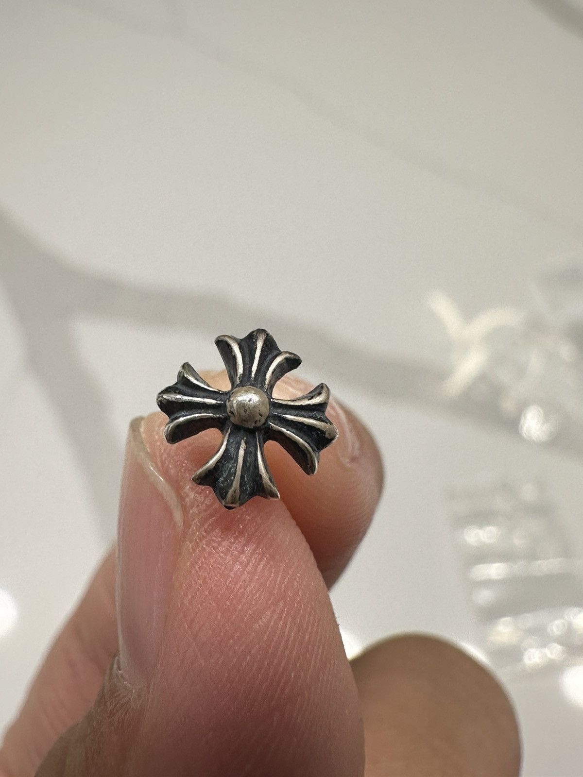Chrome Hearts 🔥Chrome Hearts Cross Earring🔥 Size ONE SIZE - 9 Thumbnail