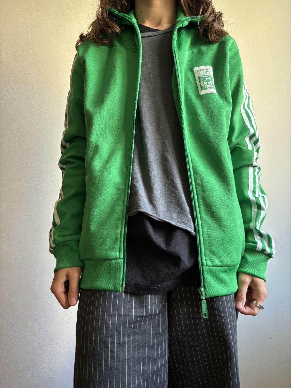 Adidas Vintage track jacket Adidas Stan Smith Supreme size M Y2K Size US S / EU 44-46 / 1 - 3 Thumbnail