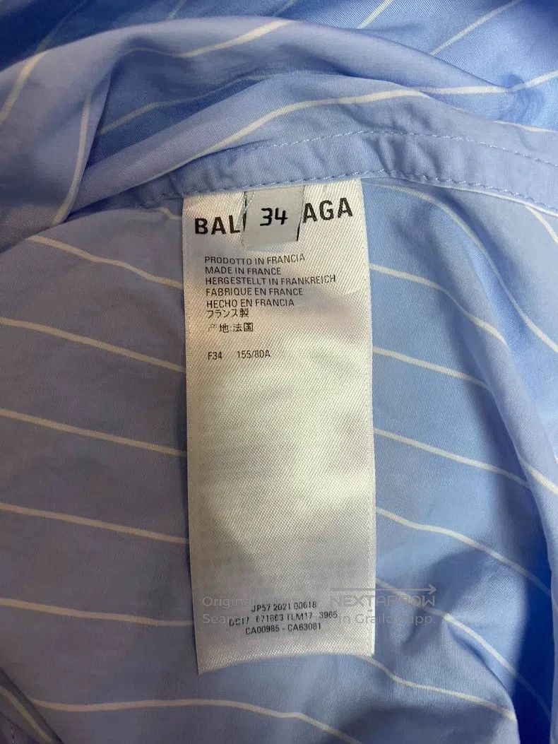 Balenciaga Balenciaga Shirt Size XXS / US 00 / IT 34 - 6 Thumbnail