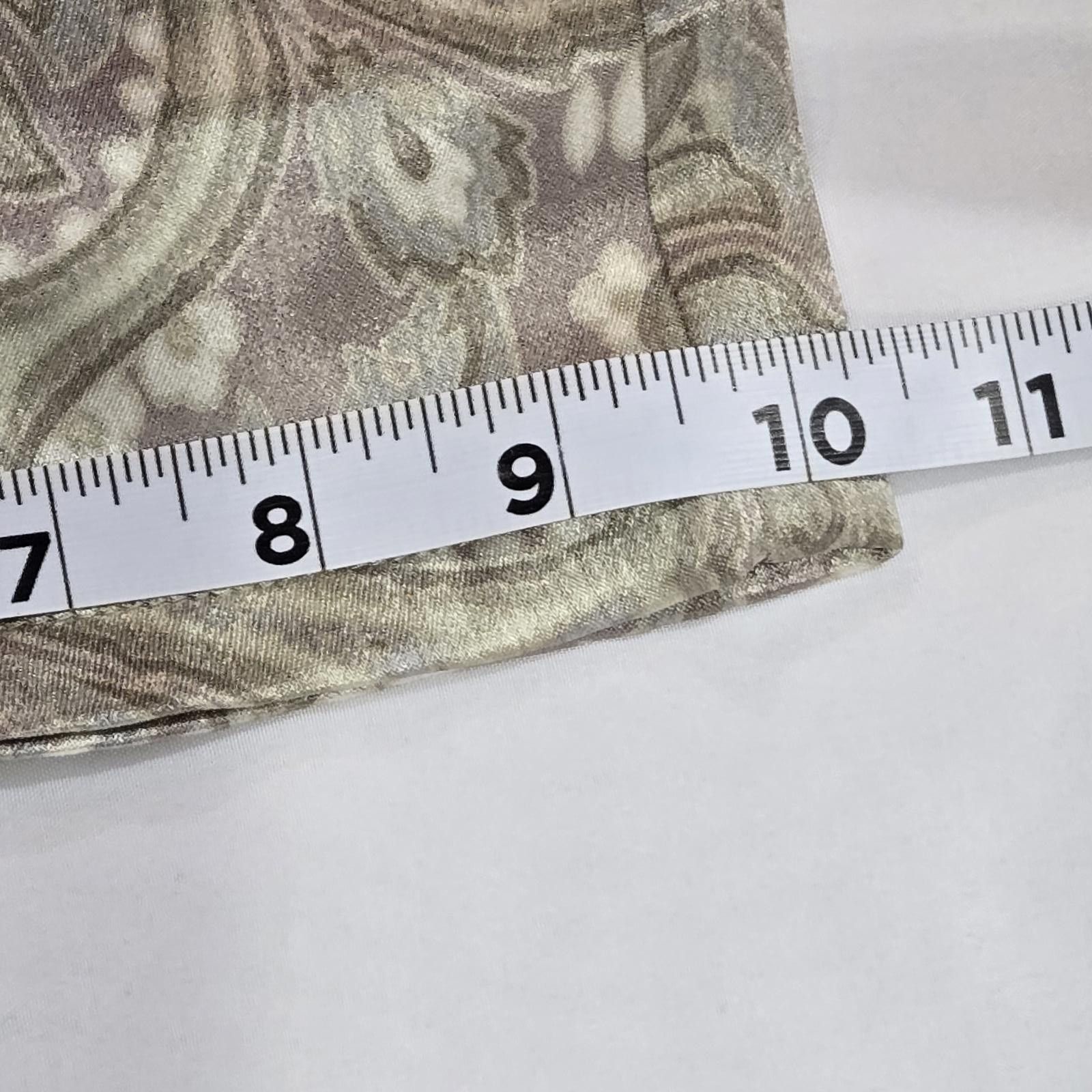 Express Express Elegant Paisley Wide-Leg Pants Satin Size 11/12 Size 34" / US 12 / IT 48 - 8 Thumbnail