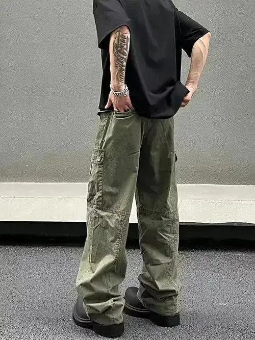 Jean Chiharu x Katou Multi Pocket Cargo Wide Leg Pants Size US 34 / EU 50 - 2 Thumbnail