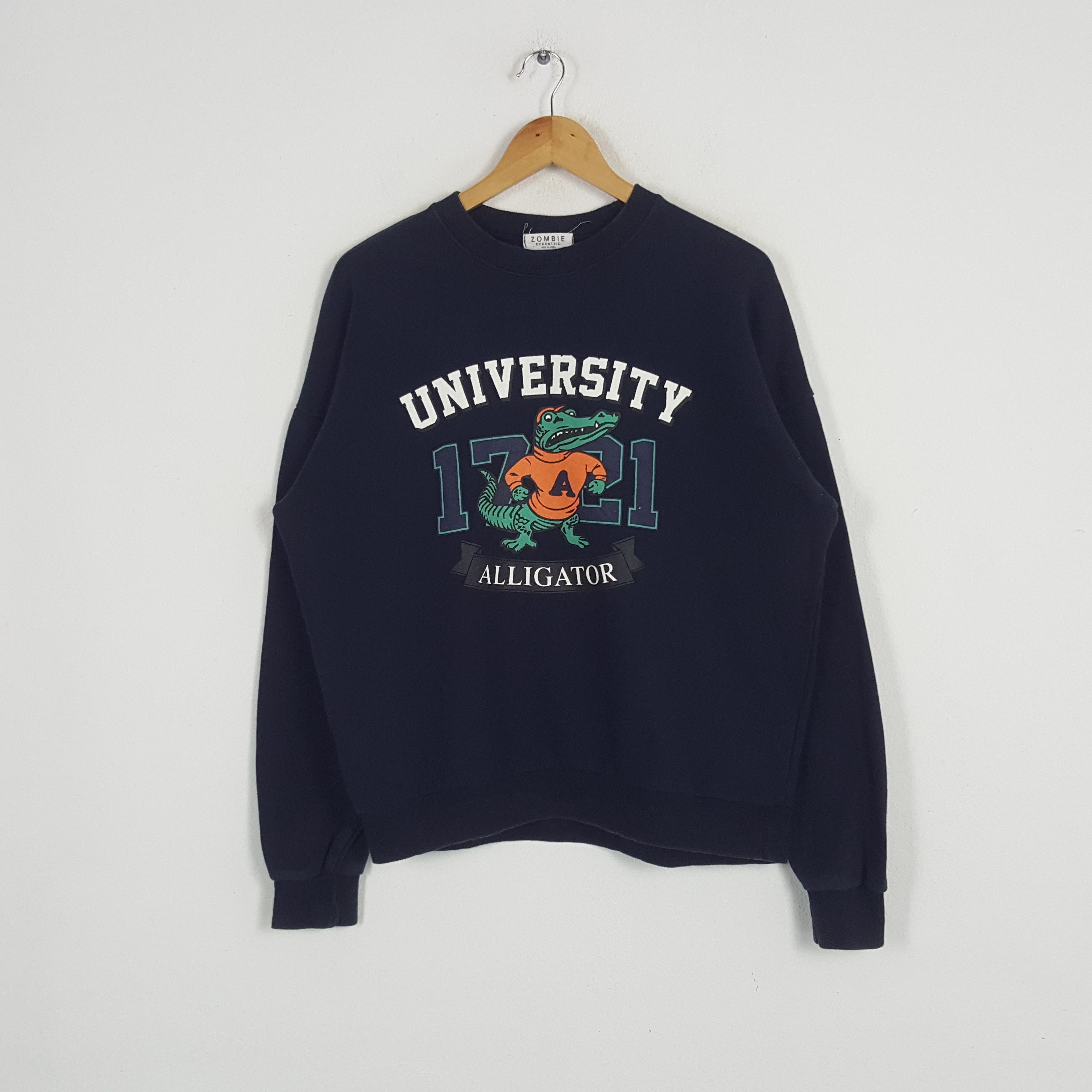 Vintage Vintage University Of Aligator Sport Style Sweatshirt Size US L / EU 52-54 / 3 - 1 Thumbnail
