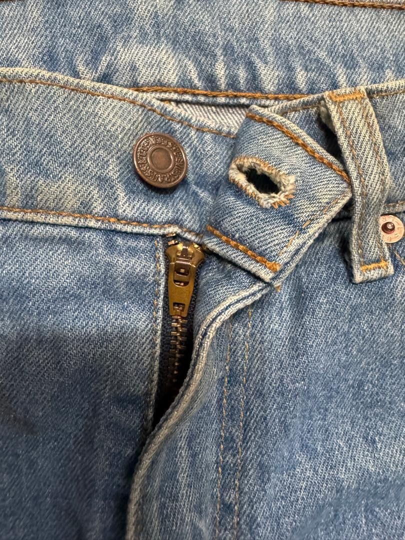 Levi's 💥SICK💥VINTAGE 90s-00s LEVI'S 515 RUSTY STONED WASHED DENIM Size US 32 / EU 48 - 9 Thumbnail
