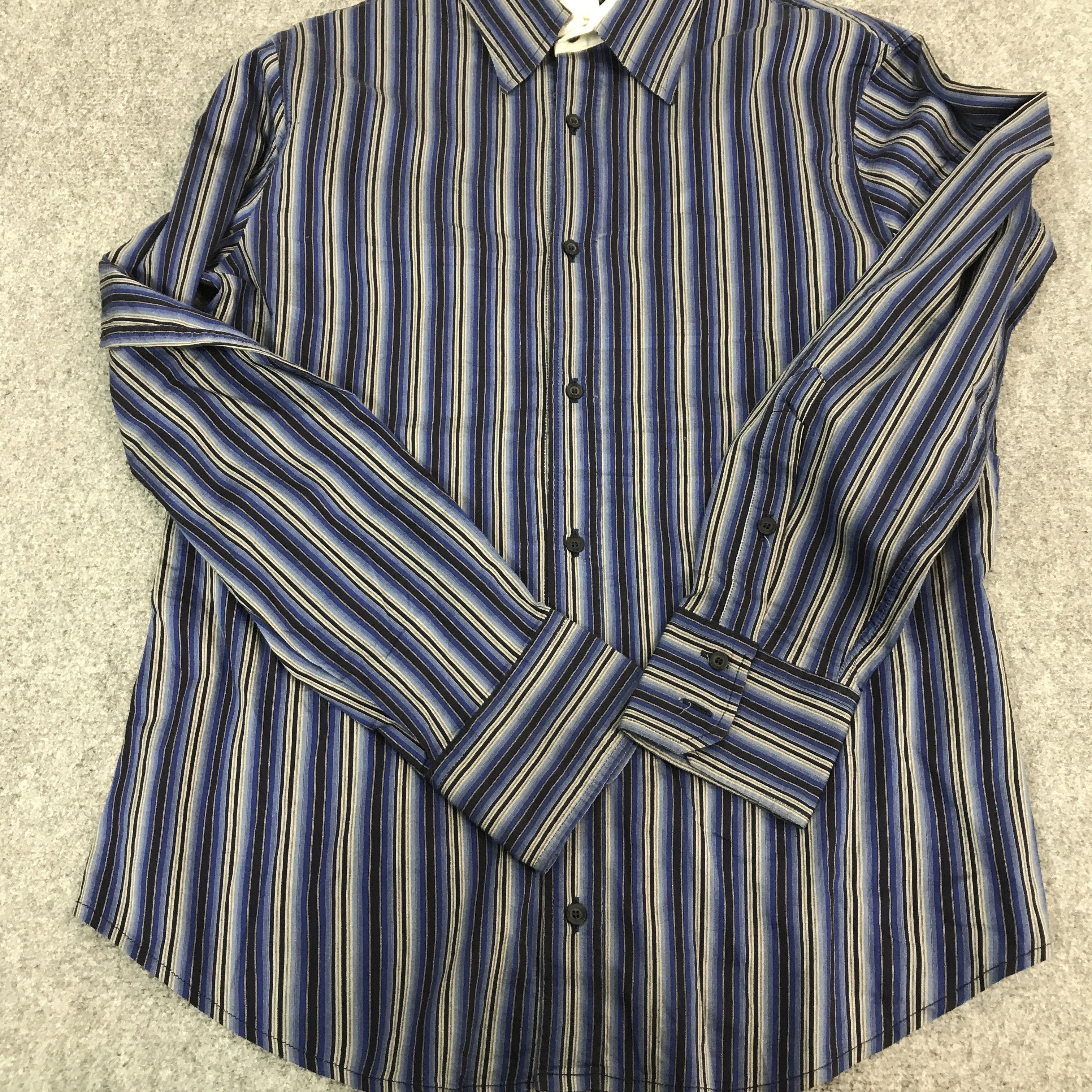 Just Cavalli JUST CAVALLI STRIPED BUTTON UP TSHIRTS Size US M / EU 48-50 / 2 - 8 Thumbnail