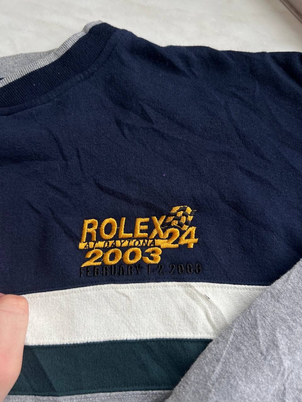 NASCAR Rolex Daytona 2003 NASCAR Racing Sweatshirt Crewneck Size US S / EU 44-46 / 1 - 4 Thumbnail