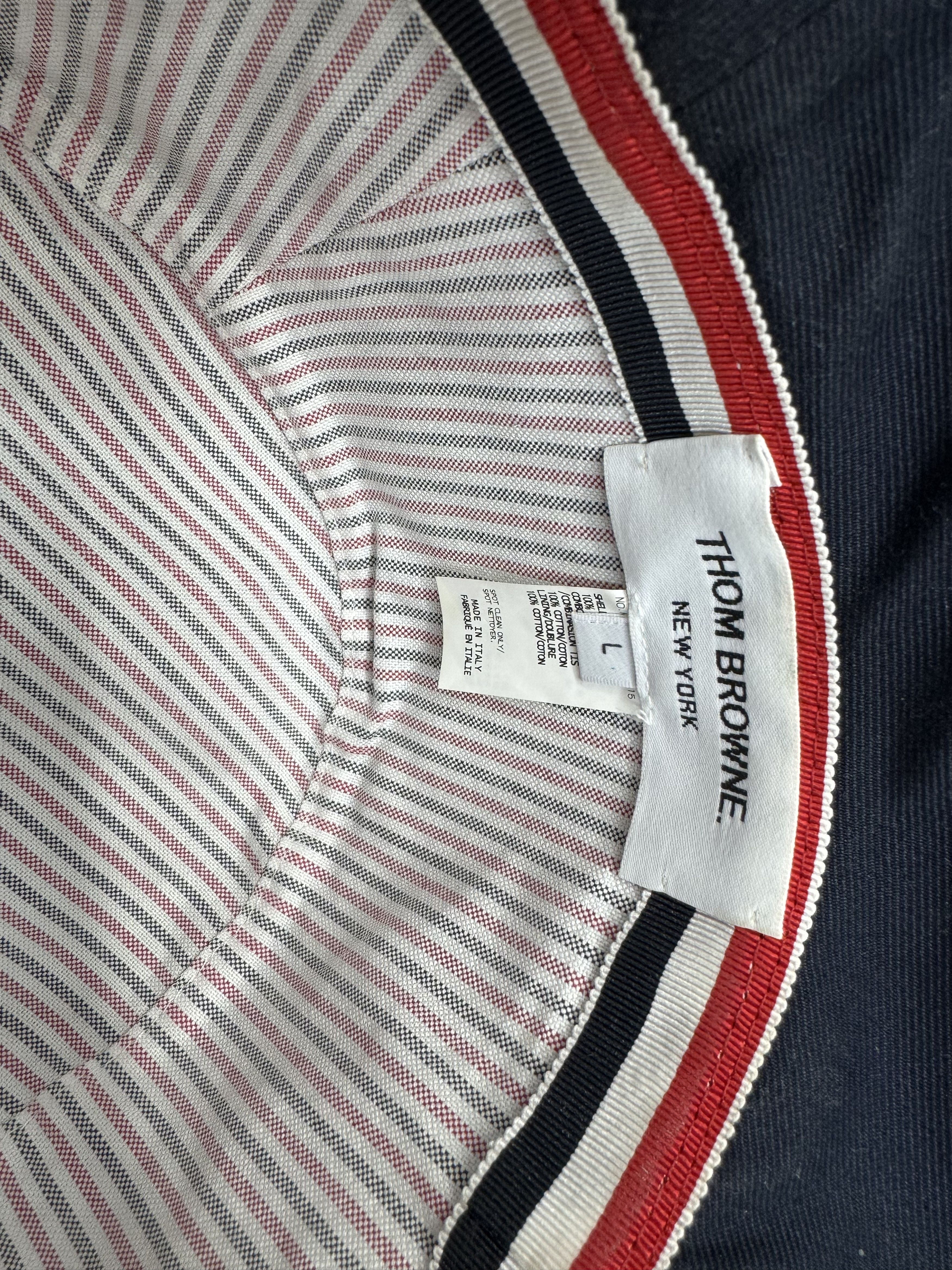 Thom Browne Thom Browne New 4-Bar Bucket Hat L Size ONE SIZE - 3 Thumbnail
