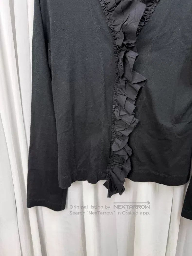 Issey Miyake Issey Miyake Size 2 Ruffled collar long sleeve top with wai Size M / US 6-8 / IT 42-44 - 3 Thumbnail