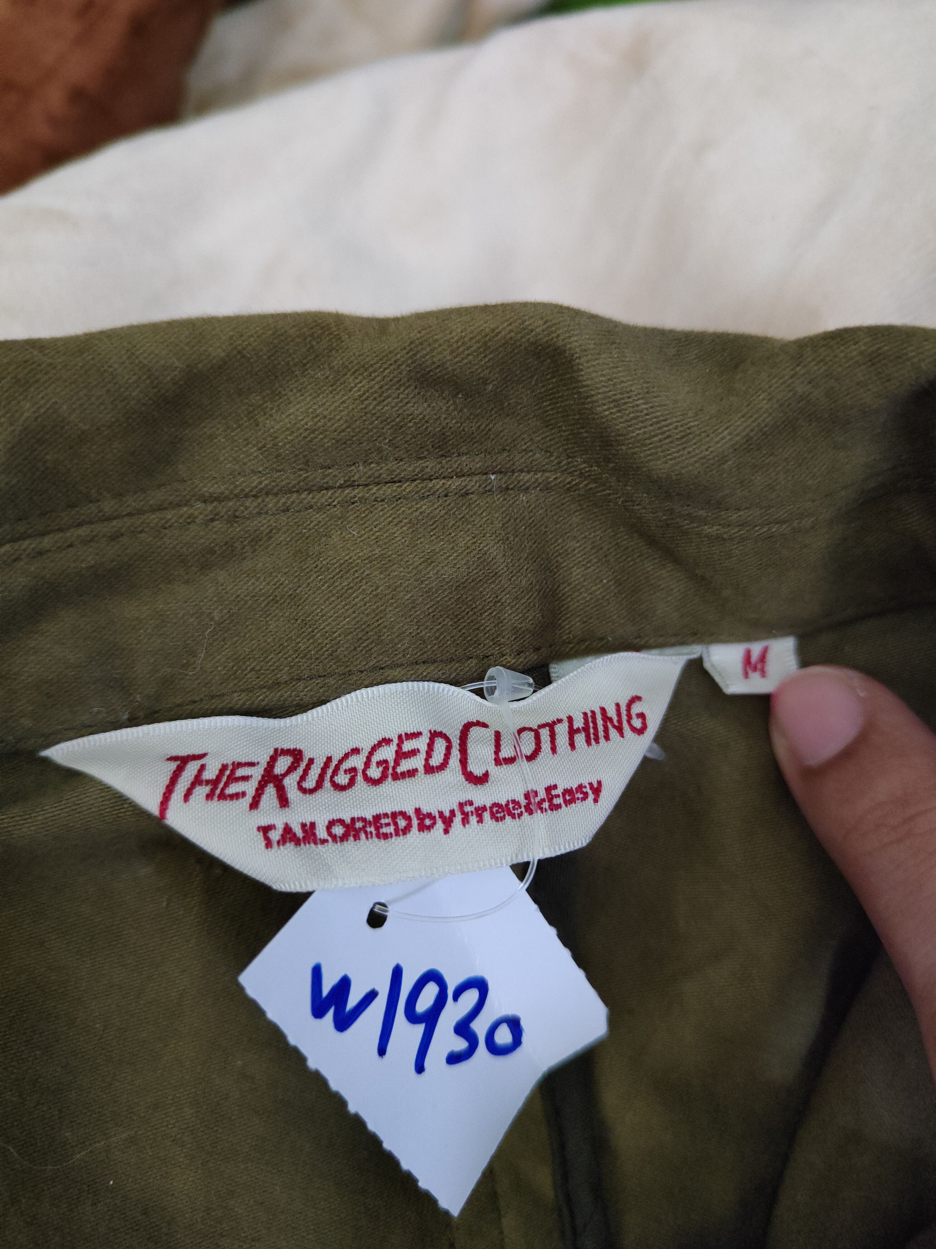 Japanese Brand The Rugged Clothing Olive Jackets #W1930 Size US M / EU 48-50 / 2 - 11 Thumbnail