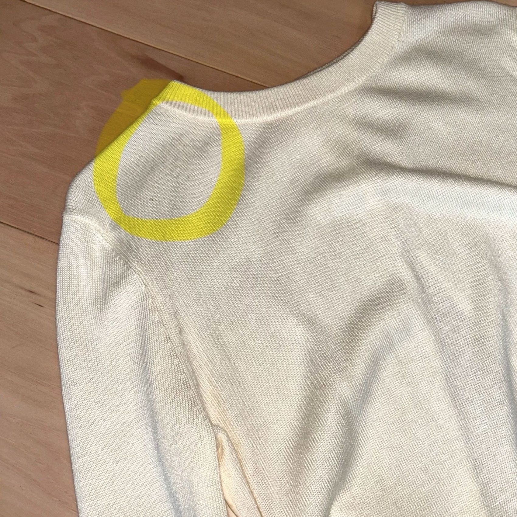 Lululemon Lululemon Still At Ease Ivory Pullover Open Back Sweater - Size Medium - Vintage Size M / US 6-8 / IT 42-44 - 4 Thumbnail