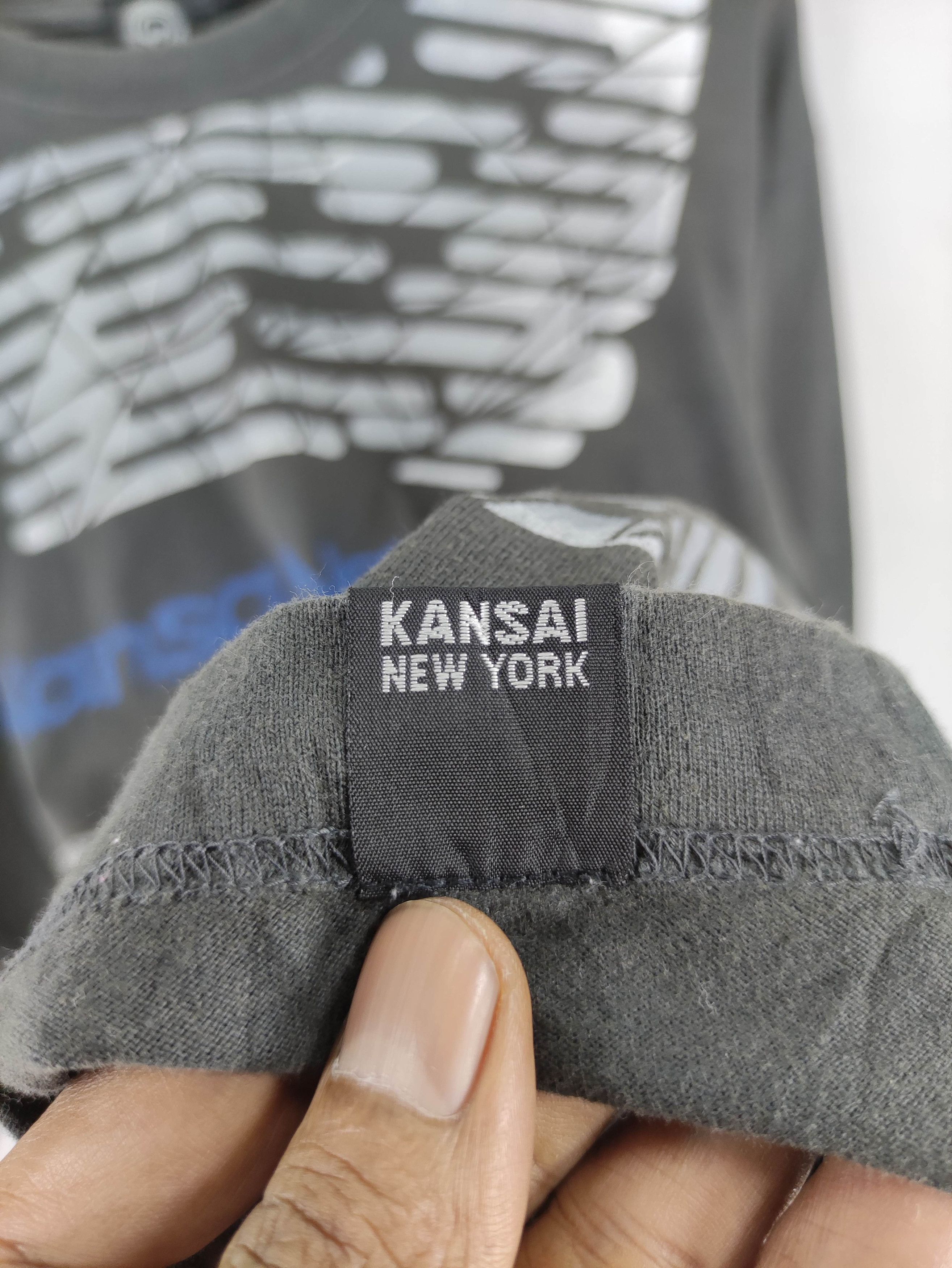 Kansai Yamamoto Vintage kansai New York Long Sleeve Shirt Tee Size US L / EU 52-54 / 3 - 5 Thumbnail