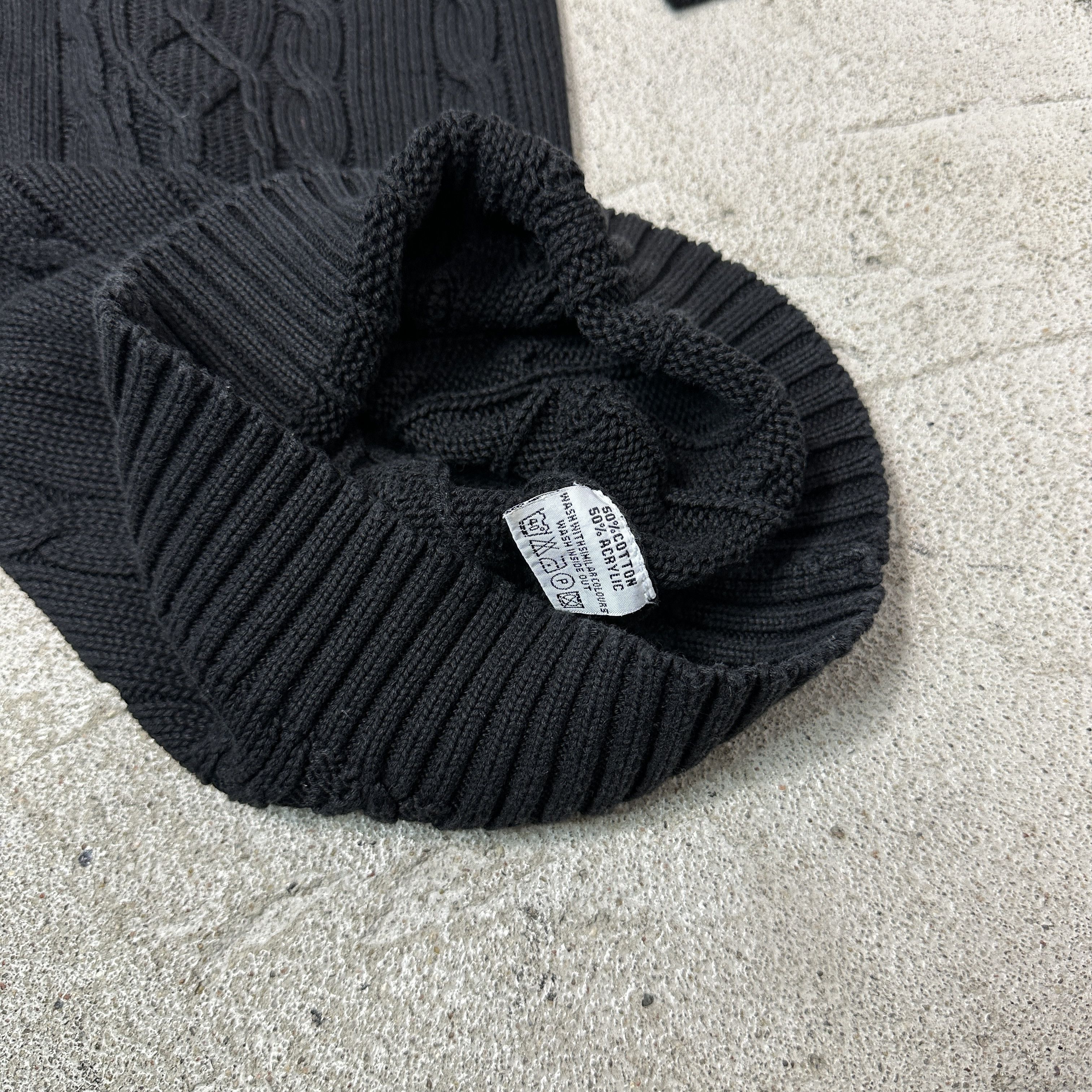 Vintage Vintage Grunge Knitted Fitted Short Sleeve Sweater Y2K Size XS / US 0-2 / IT 36-38 - 4 Thumbnail