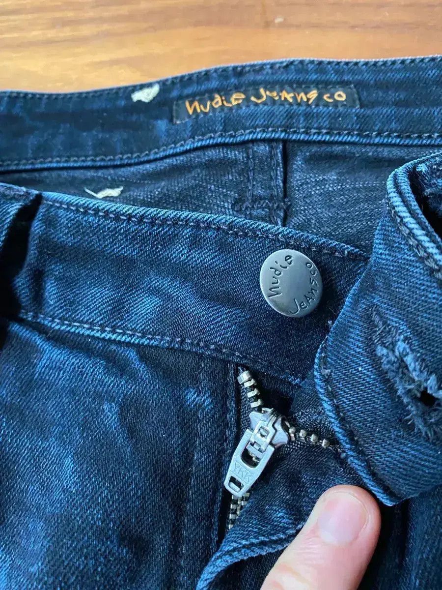 Nudie Jeans Nudie Jeans Skinny Lin Black Black jeans size W 32 L 32 Size US 32 / EU 48 - 17 Thumbnail