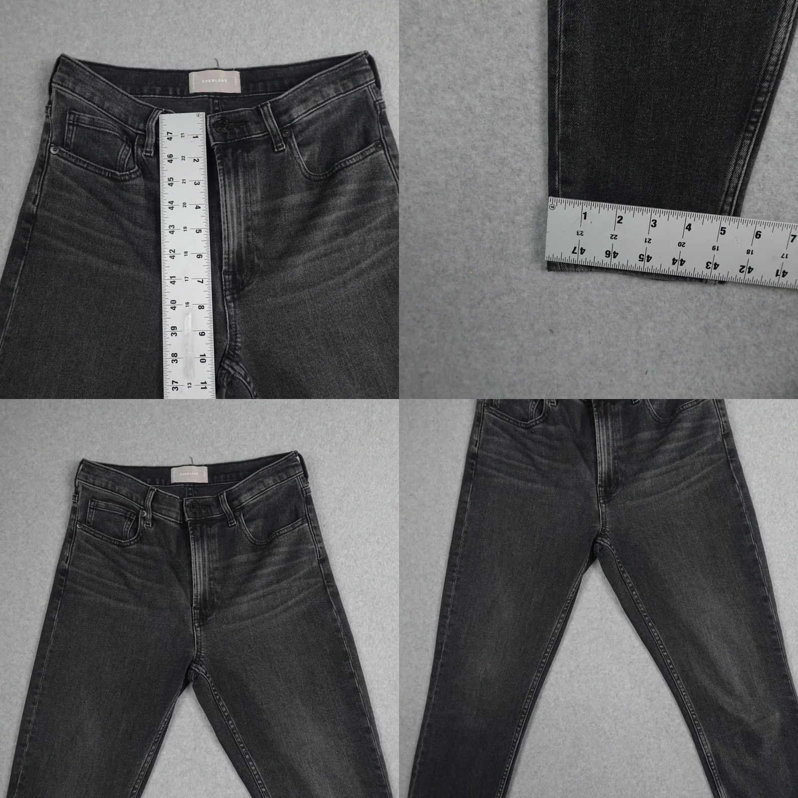 Everlane Everlane Jeans Womens Regular 29 (29X27) in Black Size 29" - 8 Thumbnail