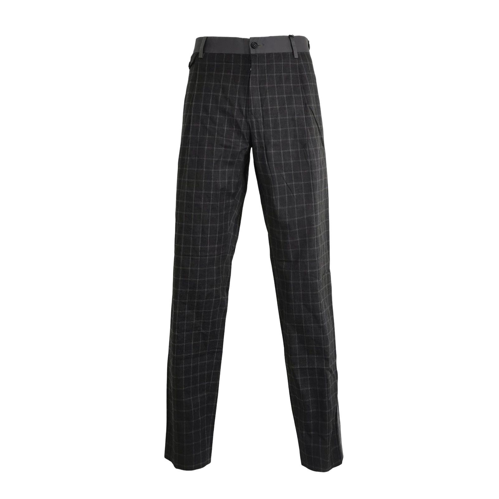 Dolce & Gabbana Dolce & Gabbana Checked Cotton Pants Size 52 Size US 36 / EU 52 - 1 Thumbnail
