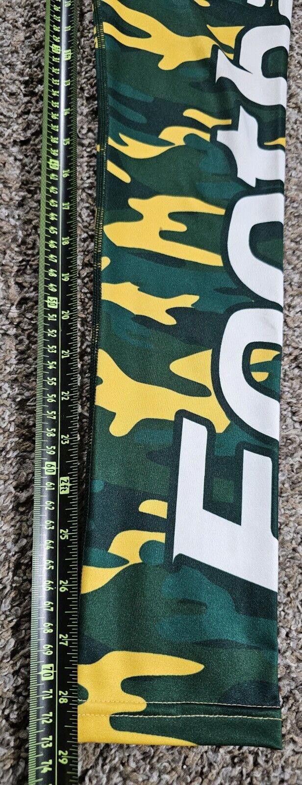 Designer Xlusion NFL LOVE Green Bay Packers Camo Women's Leggings S Size ONE SIZE - 6 Thumbnail