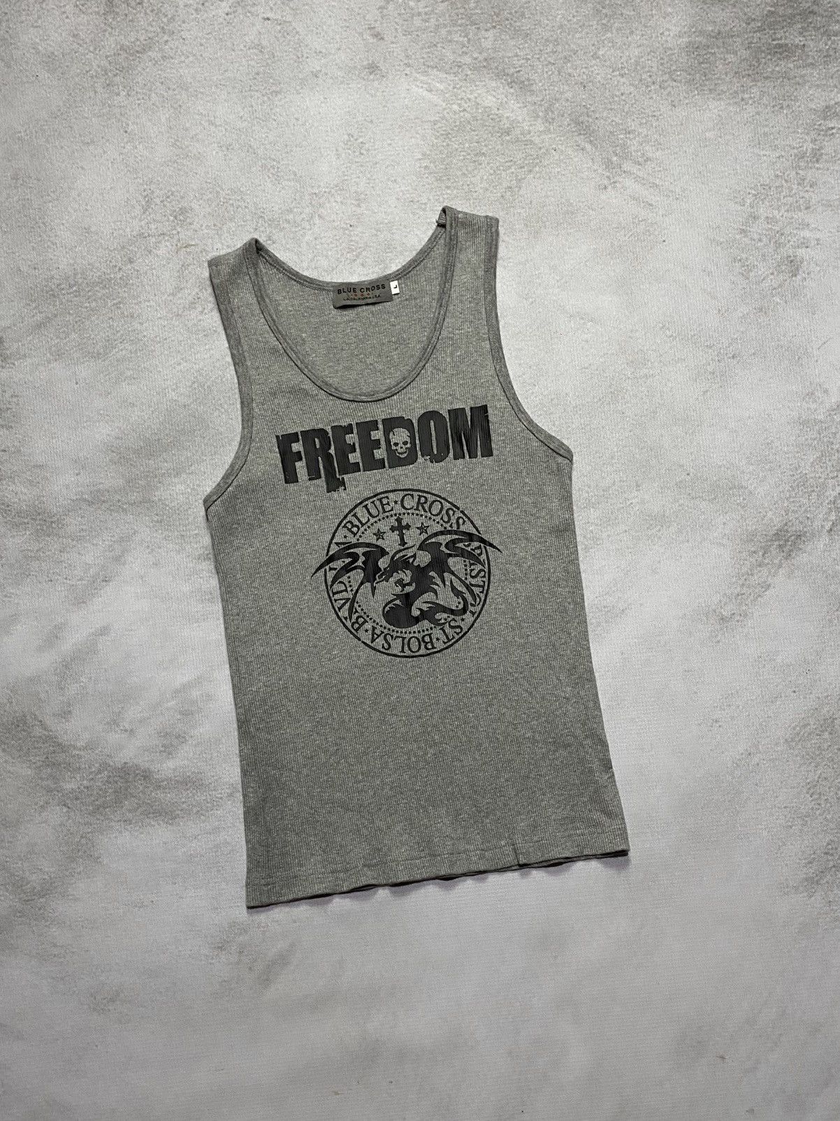 Hysteric Glamour Blue Cross Dragon Tank Top Size US S / EU 44-46 / 1 - 3 Thumbnail